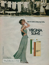 Virginia Slims August 77 ad