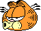 Garfield purses his lips