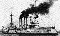 The old light cruiser Danzig still going strong in 1915
