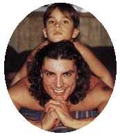 Osvaldo Rios with his son Giuliano