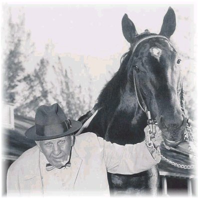Bold Ruler with trainer Sunny Jim Fitzsimmons