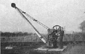 Three ton Midland Yard Crane at Arkholme