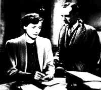 Bored housewife Laura Jessop (Celia Johnson) describes the first meeting with Dr Alec Harvey (Trevor Howard) when he helps her to remove a piece of grit from her eye, blown there by a passing express train
