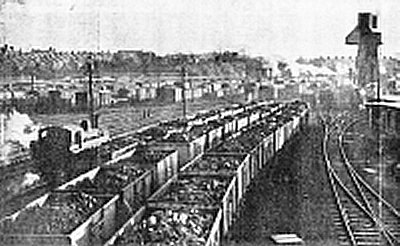 A recent picture of a section of the marshalling yards at Carnforth, all of which are to be closed by British Railways, it was confirmed this week.