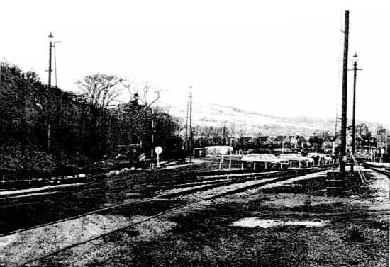 General view of Carnforth depot, looking north
