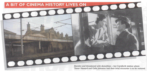 A bit of cinema history lives on - Derelict and threatened with demolition - but Carnforth station where Trevor Howard and Celia Johnson had their brief encounter is to be restored