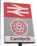 Railtrack "Carnforth Sign"