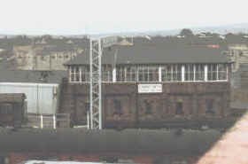 The second Carnforth Station Junction signal box, opened in 1903