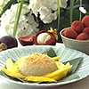  Mangoes 
with Sticky Rice