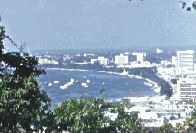  view of Pattaya from the hill