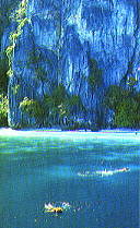 cliffs photo of the phiphi islands