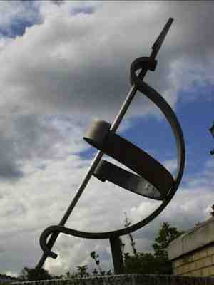Picture of an unusual sundial
