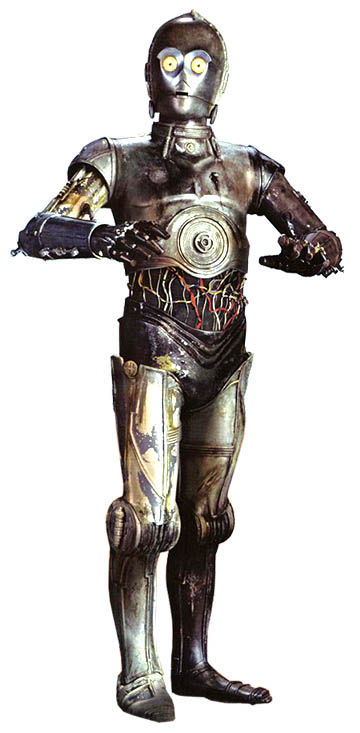 C-3PO (Publicity Still from Star Wars Episode II: Attack of the Clones)