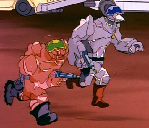General Traag and Granitor (from "Hot Rodding Teenagers from Dimension X")