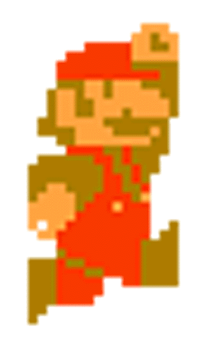 Mario (Game Sprite from Super Mario Bros. for NES)