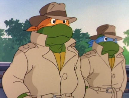 Undercover Michaelangelo (from "Raphael, Turtle of a Thousand Faces")