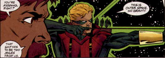 [The Recycled Green Arrow.]