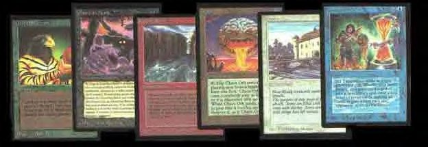 [Magic cards - fun for some, but not worth chasing customers away to tell stories about.]