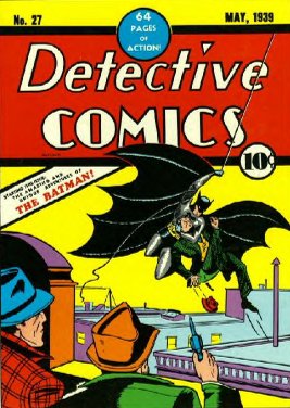 [The Ur-Batman, still handled by original creators.]