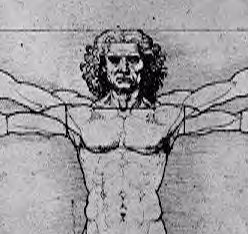 [A da Vinci anatomical study.]
