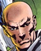 [Professor Xavier has cut the Gordian Knot of bad hair.]