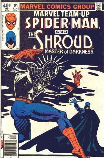 [Spider-Man and the Shroud in Marvel Team-Up.]