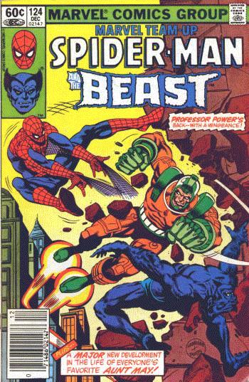 [Spider-Man and the Beast in Marvel Team-Up.]