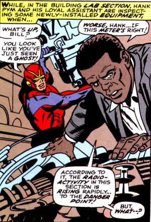 [An early appearance of Bill Foster, who became Black Goliath.]