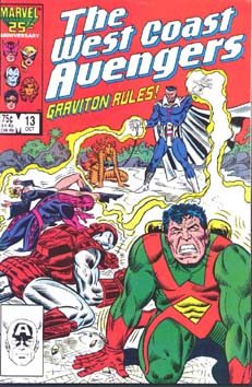 [Wonder Man enjoyed a period of prominence that did not even include a costume. Why  would anyone consider this rag an improvement?]