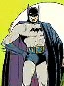 [The upbeat Batman of the forties belied his pulp roots.]