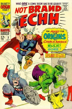 [A highly specialized humor book that dealt with the superhero comics of the Silver Age.]