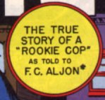 [A typical dubious claim of truth made in a crime comic.]