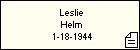 Leslie Helm