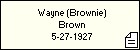 Wayne (Brownie) Brown