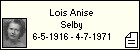 Lois Anise Selby