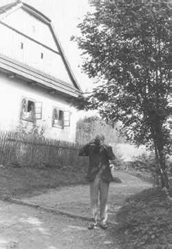 Chalupa v Jarosove. Foto 1988