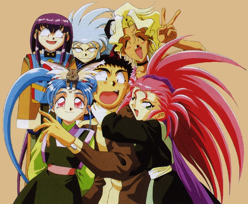 Group Shot Gallery From Tenchi Muyo! Stop