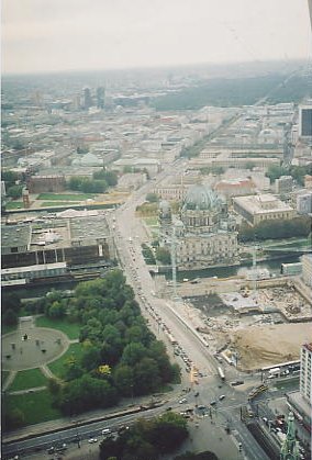 View of Berlin from TV tower