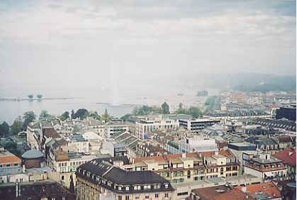 View across Geneva Lake