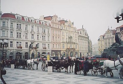 Prague city centre