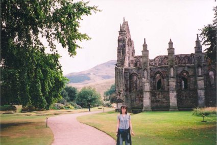 Holyrood Abbey, in the grounds of Holyrood Palace