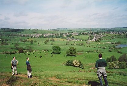 Looking back to Youlgreave: 'Oh Christ, how much further?'