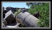 Broken column at Termessos * 704 x 378 * (99KB)