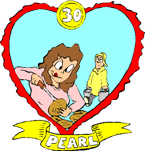 30th Wedding Anniversary - Pearl