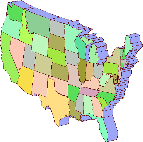 United States of America - Click to Enlarge