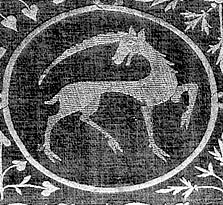 Unicorn - Embroidery, Swiss 14th Century