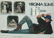 Virginia Slims October 83 ad