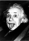 The greatest mind knew how to play; Einstein sticking his tongue out