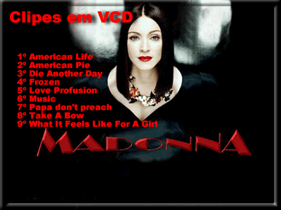 Lista de Clipes Madonna