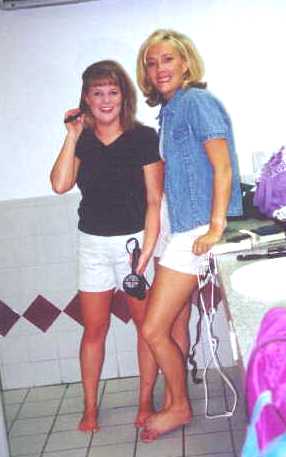 Jaime and Me In The Wharfs Bathroom  (Grand Haven, MI)